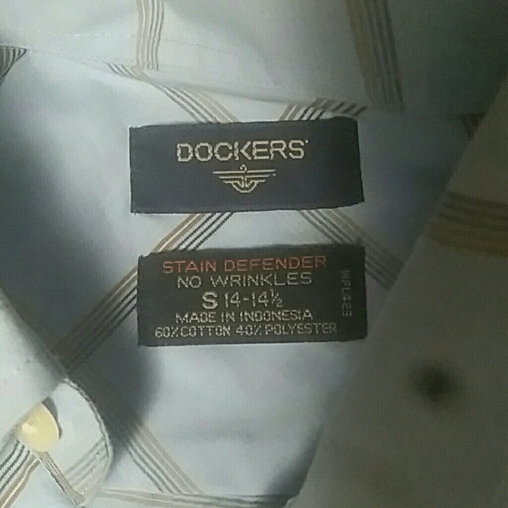 Dockers Men's size 14-141/2 button down shirt
